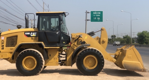 ขายรถตักล้อยาง CAT 938K (เทียบเท่า WA320-7) ปี 2015 นำเข้าเองจากญี่ปุ่น สภาพสวยพร้อมใช้งาน มีVDOการท