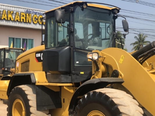 ขายรถตักล้อยาง CAT 938K (เทียบเท่า WA320-7) ปี 2015 นำเข้าเองจากญี่ปุ่น สภาพสวยพร้อมใช้งาน มีVDOการท