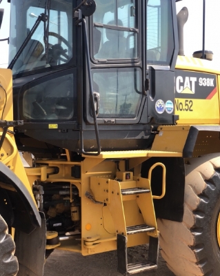 ขายรถตักล้อยาง CAT 938K (เทียบเท่า WA320-7) ปี 2015 นำเข้าเองจากญี่ปุ่น สภาพสวยพร้อมใช้งาน มีVDOการท