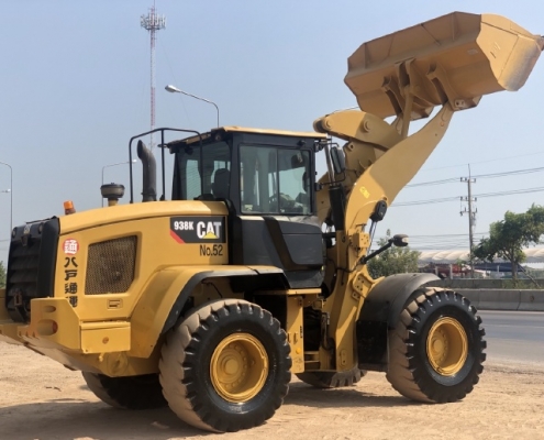 ขายรถตักล้อยาง CAT 938K (เทียบเท่า WA320-7) ปี 2015 นำเข้าเองจากญี่ปุ่น สภาพสวยพร้อมใช้งาน มีVDOการท