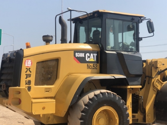 ขายรถตักล้อยาง CAT 938K (เทียบเท่า WA320-7) ปี 2015 นำเข้าเองจากญี่ปุ่น สภาพสวยพร้อมใช้งาน มีVDOการท