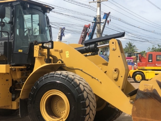 ขายรถตักล้อยาง CAT 950K (เทียบเท่า WA380-7) ปี 2014 นำเข้าเองจากญี่ปุ่น สภาพสวยพร้อมใช้งาน มีVDOการท