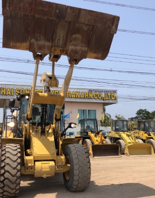 ขายรถตักล้อยาง CAT 950K (เทียบเท่า WA380-7) ปี 2015 นำเข้าเองจากญี่ปุ่น สภาพสวยพร้อมใช้งาน มีVDOการท
