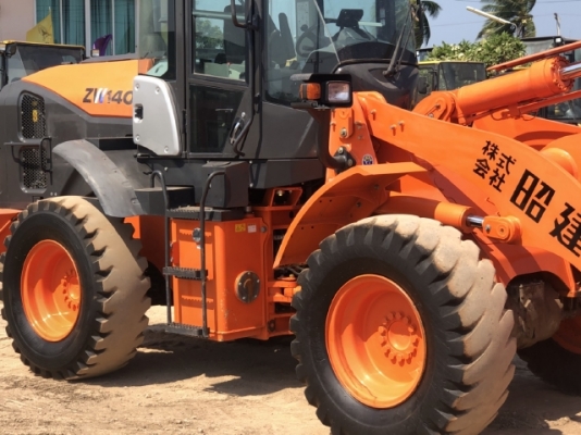 ขายรถตักล้อยาง HITACHI ZW140-5B (เท่าเทียบ WA200-7) ปี 2016 นำเข้าเองจากญี่ปุ่น มีVDOการทำงานครับ