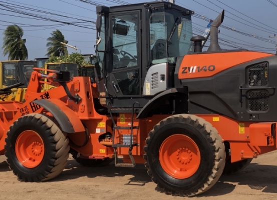 ขายรถตักล้อยาง HITACHI ZW140-5B (เท่าเทียบ WA200-7) ปี 2016 นำเข้าเองจากญี่ปุ่น มีVDOการทำงานครับ
