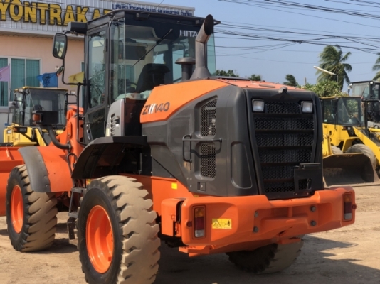 ขายรถตักล้อยาง HITACHI ZW140-5B (เท่าเทียบ WA200-7) ปี 2016 นำเข้าเองจากญี่ปุ่น มีVDOการทำงานครับ