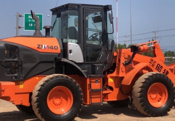 ขายรถตักล้อยาง HITACHI ZW140-5B (เท่าเทียบ WA200-7) ปี 2016 นำเข้าเองจากญี่ปุ่น มีVDOการทำงานครับ