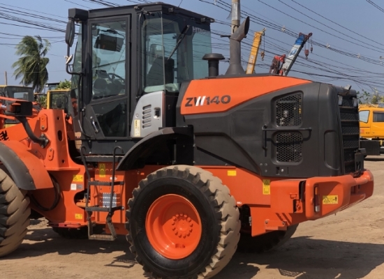 ขายรถตักล้อยาง HITACHI ZW140-5B (เท่าเทียบ WA200-7) ปี 2016 นำเข้าเองจากญี่ปุ่น มีVDOการทำงานครับ
