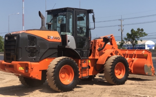 ขายรถตักล้อยาง HITACHI ZW140-5B (เท่าเทียบ WA200-7) ปี 2016 นำเข้าเองจากญี่ปุ่น มีVDOการทำงานครับ