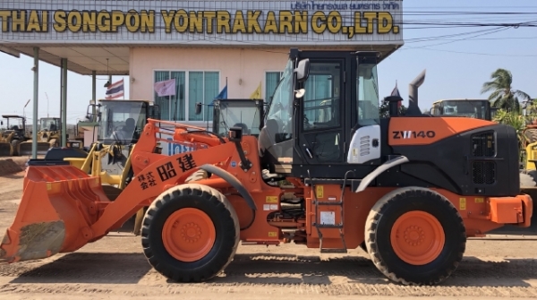 ขายรถตักล้อยาง HITACHI ZW140-5B (เท่าเทียบ WA200-7) ปี 2016 นำเข้าเองจากญี่ปุ่น มีVDOการทำงานครับ