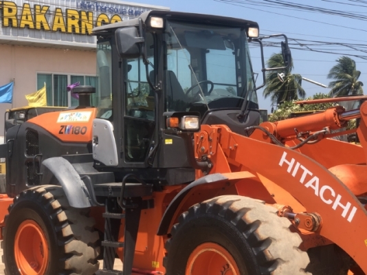 ขายรถตักล้อยาง HITACHI ZW180-5B (เทียบเท่า WA320-7) ปี 2016 นำเข้าเองจากญี่ปุ่น มีVDOการทำงานครับ