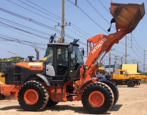 ขายรถตักล้อยาง HITACHI ZW180-5B (เทียบเท่า WA320-7) ปี 2016 นำเข้าเองจากญี่ปุ่น มีVDOการทำงานครับ