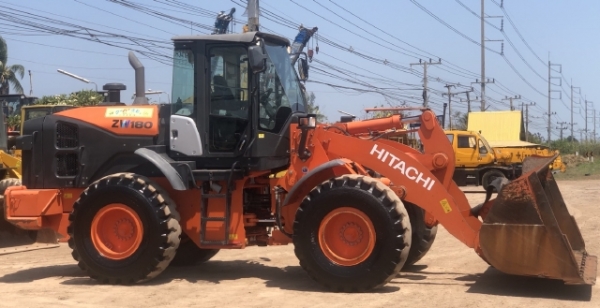 ขายรถตักล้อยาง HITACHI ZW180-5B (เทียบเท่า WA320-7) ปี 2016 นำเข้าเองจากญี่ปุ่น มีVDOการทำงานครับ