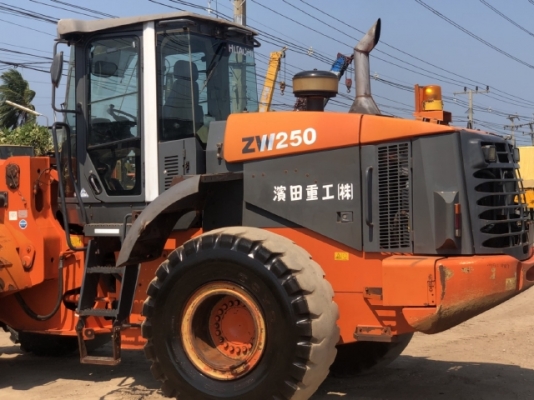 ขายรถตักล้อยาง HITACHI ZW250 (เทียบเท่า WA430-6) ปี 2012 นำเข้าเองจากญี่ปุ่น มีVDOการทำงานครับ