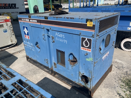 เครื่องปั่นไฟ YANMAR รุ่น AG25S เครื่องสวยสมบูรณ์ นำเข้าจากญี่ปุ่น ไม่แพงครับ