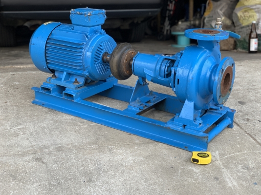 ขายชุดปั๊มน้ำหอยโข่ง Calpeda N50-160A/A made in Italyใบพัดเหล็กหล่อ พร้อมมอเตอร์ 10HP. 380V ขนาดเข้า 2.5นิ้ว ออก 2นิ้ว สภาพสวย หมุนนิ่ม พร้อมใช้งาน ราคา 14,500 บาท ขายชุดปั๊มน้ำหอยโข่ง Calpeda N50-160A/A made in Italyใบพัดเหล็กหล่อ พร้อมมอเตอร์ 10HP. 380V ขนาดเข้า 2.5นิ้ว ออก 2นิ้ว สภาพสวย หมุนนิ่ม พร้อมใช้งาน ราคา 14,500 บาท