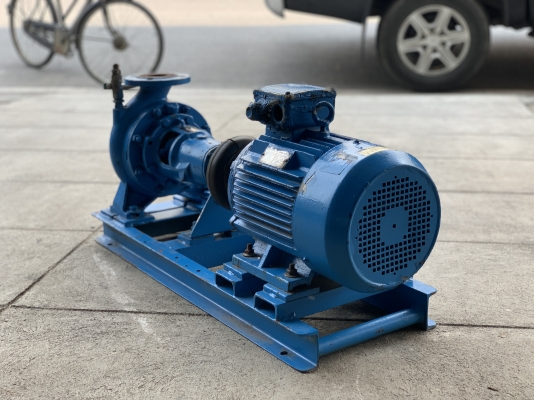 ขายชุดปั๊มน้ำหอยโข่ง Calpeda N50-160A/A made in Italyใบพัดเหล็กหล่อ พร้อมมอเตอร์ 10HP. 380V ขนาดเข้า 2.5นิ้ว ออก 2นิ้ว สภาพสวย หมุนนิ่ม พร้อมใช้งาน ราคา 14,500 บาท ขายชุดปั๊มน้ำหอยโข่ง Calpeda N50-160A/A made in Italyใบพัดเหล็กหล่อ พร้อมมอเตอร์ 10HP. 380V ขนาดเข้า 2.5นิ้ว ออก 2นิ้ว สภาพสวย หมุนนิ่ม พร้อมใช้งาน ราคา 14,500 บาท