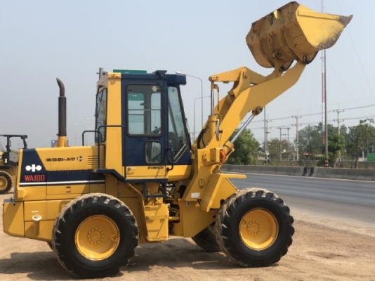 ขายรถตักล้อยาง KOMATSU WA100-1 (2,XXX ชั่วโมง) นำเข้าจากญี่ปุ่น สภาพสวยพร้อมใช้งาน มีVDOการทำงานครับ