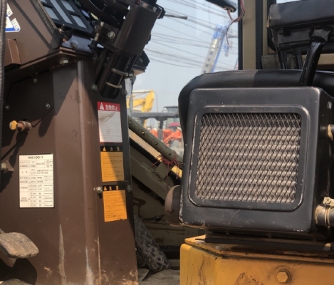 ขายรถตักล้อยาง KOMATSU WA100-1 (2,XXX ชั่วโมง) นำเข้าจากญี่ปุ่น สภาพสวยพร้อมใช้งาน มีVDOการทำงานครับ
