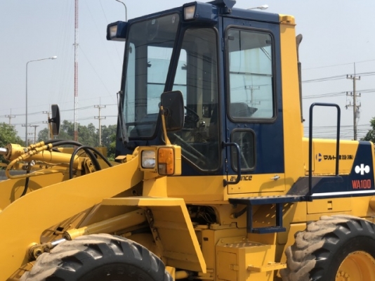 ขายรถตักล้อยาง KOMATSU WA100-1 (2,XXX ชั่วโมง) นำเข้าจากญี่ปุ่น สภาพสวยพร้อมใช้งาน มีVDOการทำงานครับ