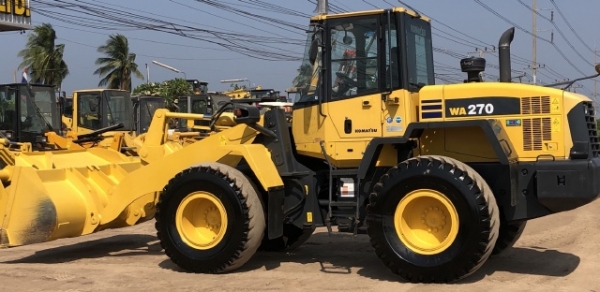 ขายรถตักล้อยาง KOMATSU WA270-6 ปี 2012 แขนยาวพิเศษ นำเข้าเองจากญี่ปุ่น มีVDOการทำงานครับ ขายรถตักล้อยาง KOMATSU WA270-6 ปี 2012 แขนยาวพิเศษ นำเข้าเองจากญี่ปุ่น มีVDOการทำงานครับ