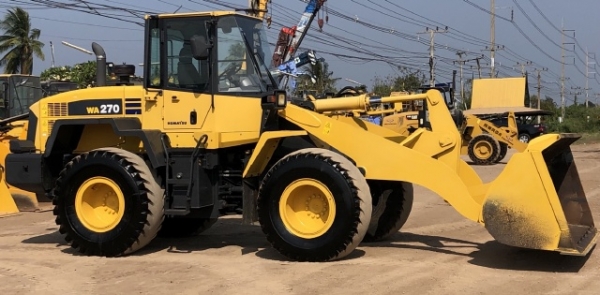 ขายรถตักล้อยาง KOMATSU WA270-6 ปี 2012 แขนยาวพิเศษ นำเข้าเองจากญี่ปุ่น มีVDOการทำงานครับ ขายรถตักล้อยาง KOMATSU WA270-6 ปี 2012 แขนยาวพิเศษ นำเข้าเองจากญี่ปุ่น มีVDOการทำงานครับ