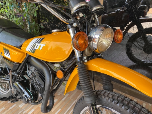 YAMAHA ENDURO DT100 สภาพนางฟ้า ทะเบียนพร้อมโอน ภาษี63