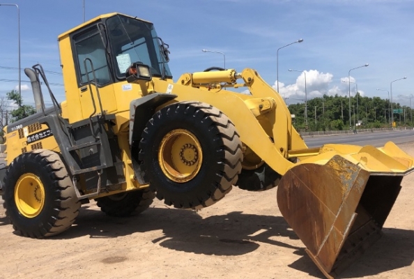ขายรถตักล้อยาง KOMATSU WA300-3E นำเข้าเองจากญี่ปุ่น สภาพสวยพร้อมใช้ มีVDOการทำงานครับ