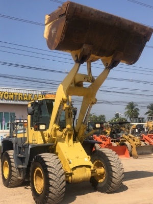 ขายรถตักล้อยาง KOMATSU WA350-3 นำเข้าเองจากญี่ปุ่น สภาพสวยพร้อมใช้งาน มีVDOการทำงานครับ