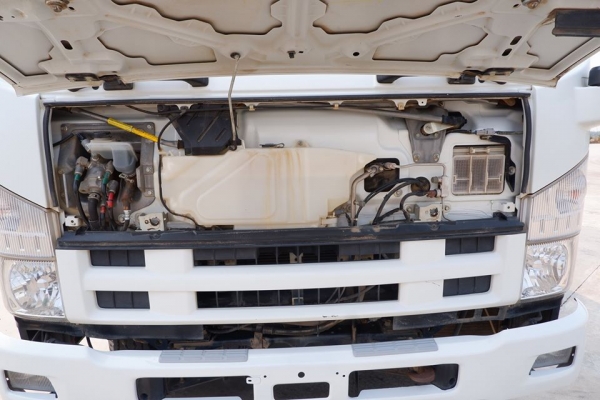 6 ล้อ ISUZU FRR 210 แรง กระบะดั้ม สามมิตร ปี 56 ไมล์ 170,000 สภาพพร้อมใช้ ยางดี สีหัวเดิม กระบะเก็บส