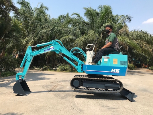 ขายแบคโฮMITSUBUSHI HANIX H15(จิ๋วแต่แจ๋ว) เครื่อง3สูบ(ขนขึ้นกระบะได้) เดิมจากญี่ปุ่น ทำงานสมบูรณ์ทุก