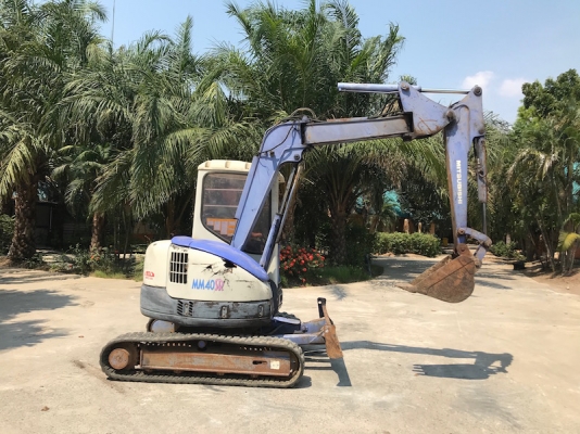 ขายแบคโฮ MITSUBISHI MM40SR(PC40)คอนโทลน้ำมัน ปั้มนิ้ว เดิมจากญี่ปุ่น100\% ทำงานสมบูรณ์ทุกระบบ รับรอง