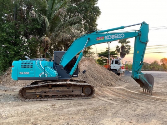 Kobelco 200-10YN15ใช้งาน 9000ช.ม เอกสารเล่มทะเบียนพร้อมลงงาน