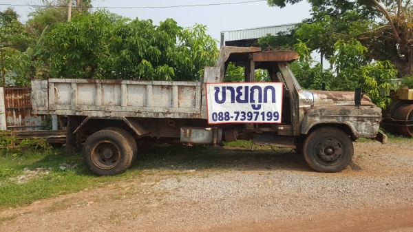 ขาย รถ 6 ล้อดั้ม หน้ายาว เครื่องเดิม เฟืองท้ายใหญ่ มีเล่มทะเบียนชุดโอนครบ