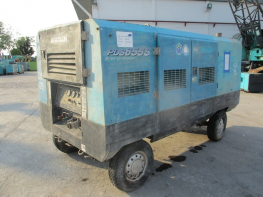 เครื่องปั๊มลม 655CFM Airman PDS655S โทร. 080-6565422 (หนิง)