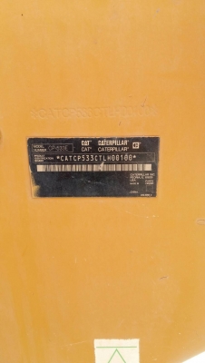 รถบดล้อหนามขนาด 10 ตัน ,CATERPILLAR,CP533E รถบดล้อหนามขนาด 10 ตัน ,CATERPILLAR,CP533E