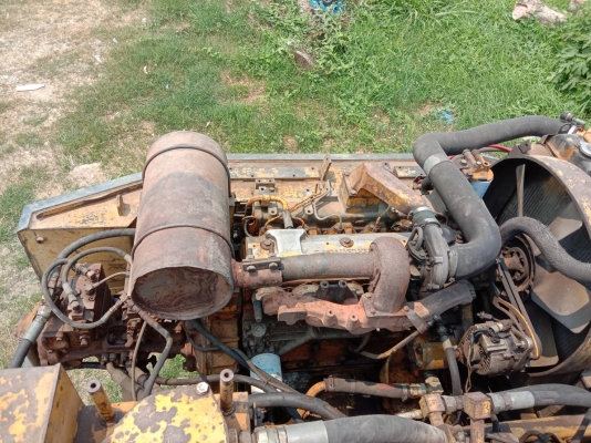 แบคโฮล้อยาง KOMATSU PC100-3 สภาพดี