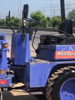 ขายรถตักล้อยาง MITSUBISHI WS200A (2XX ชั่วโมง) นำเข้าเองจากญี่ปุ่น สภาพสวยพร้อมใช้งาน มีVDOการทำงานค