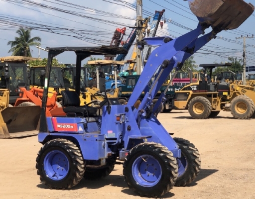 ขายรถตักล้อยาง MITSUBISHI WS200A (2XX ชั่วโมง) นำเข้าเองจากญี่ปุ่น สภาพสวยพร้อมใช้งาน มีVDOการทำงานค