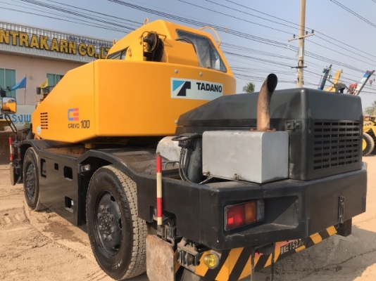 ขายรถเครน TADANO TR100M-1 (ขนาด 10 ตัน) ปี 1996 นำเข้าเองจากญี่ปุ่น สภาพสวยพร้อมใช้งาน มีVDOการทำงาน