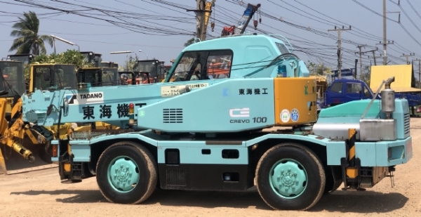 ขายรถเครน TADANO TR100M-1 (ขนาด 10 ตัน) ปี 1996 รถนอกนำเข้าเองจากญี่ปุ่น สภาพสวยพร้อมใช้ ถึงเร็วๆนี้