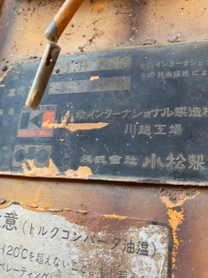 ขาย 159,000 รถตักล้อยาง 2 เพลา KOMATSU JH60 เครื่องดี เกียร์ดี สภาพจอด ติดทำงานได้ สนใจดูรถ ที่ จังห
