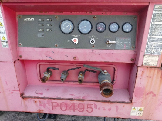 AIRMAN PDS 655 S เครื่อง Hino JO8C พร้อมใช้งานครับ ราคา 490,000 บาท สนใจ 0909527888