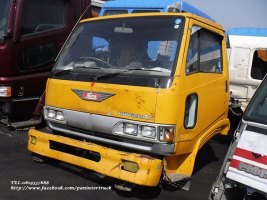 SALE FROM JAPAN *โปรลดกระหน่ำ!! หัวเก๋งรถบรรทุกไซค์ 6ล้อกลาง / CABIN HINO FB /FC172A ปีกนก*รุ่นยกหัวได้