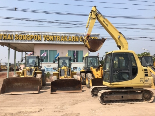 ขายรถขุด KOMATSU PC60-7 นำเข้าเองจากญี่ปุ่น สภาพสวยพร้อมใช้งาน มีVDOการทำงานครับ