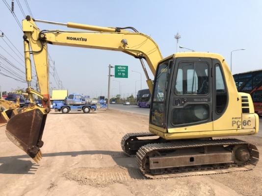 ขายรถขุด KOMATSU PC60-7 นำเข้าเองจากญี่ปุ่น สภาพสวยพร้อมใช้งาน มีVDOการทำงานครับ ขายรถขุด KOMATSU PC60-7 นำเข้าเองจากญี่ปุ่น สภาพสวยพร้อมใช้งาน มีVDOการทำงานครับ