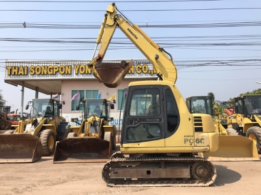 ขายรถขุด KOMATSU PC60-7 นำเข้าเองจากญี่ปุ่น สภาพสวยพร้อมใช้งาน มีVDOการทำงานครับ