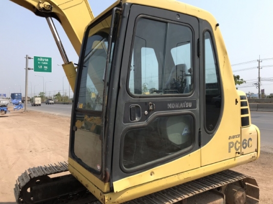ขายรถขุด KOMATSU PC60-7 นำเข้าเองจากญี่ปุ่น สภาพสวยพร้อมใช้งาน มีVDOการทำงานครับ