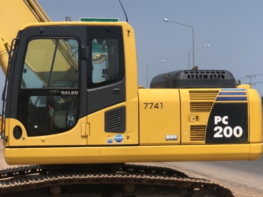 ขายรถขุด KOMATSU PC200-8 นำเข้าเองจากญี่ปุ่น สภาพสวยพร้อมใช้งาน มีVDOการทำงานครับ