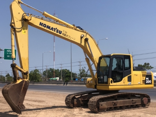 ขายรถขุด KOMATSU PC200-8 นำเข้าเองจากญี่ปุ่น สภาพสวยพร้อมใช้งาน มีVDOการทำงานครับ